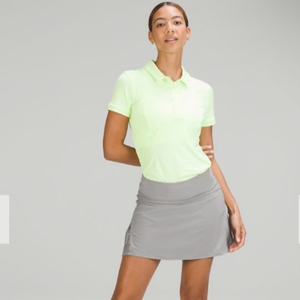 Lululemon Pleated HR Tennis Skirt Gull Grey 8 - Picture 3 of 9